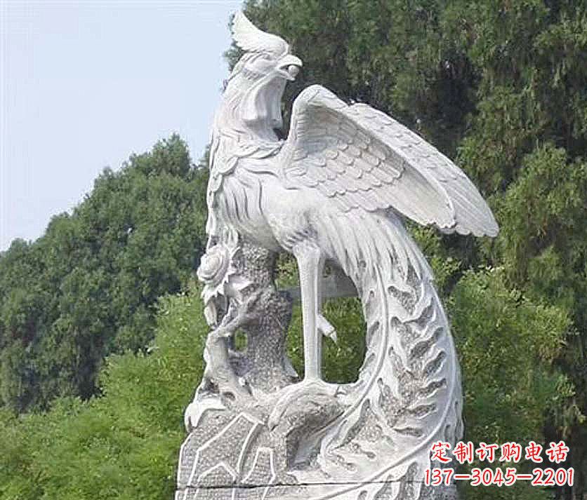 哈尔滨大理石凤凰雕塑