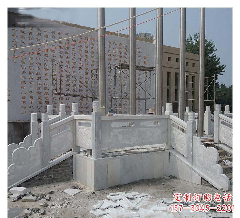 哈尔滨大理石升旗台雕塑，激发国旗共同荣耀