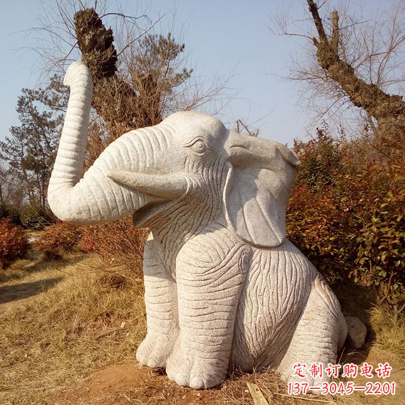哈尔滨象征传统文化的大象雕塑
