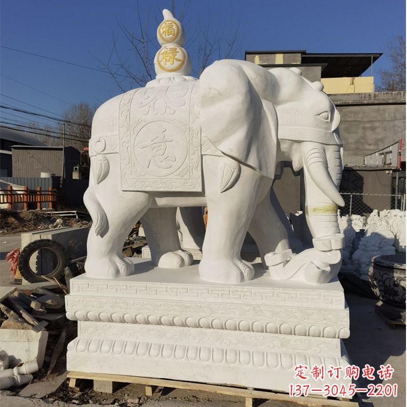 哈尔滨大象石雕——永恒传承