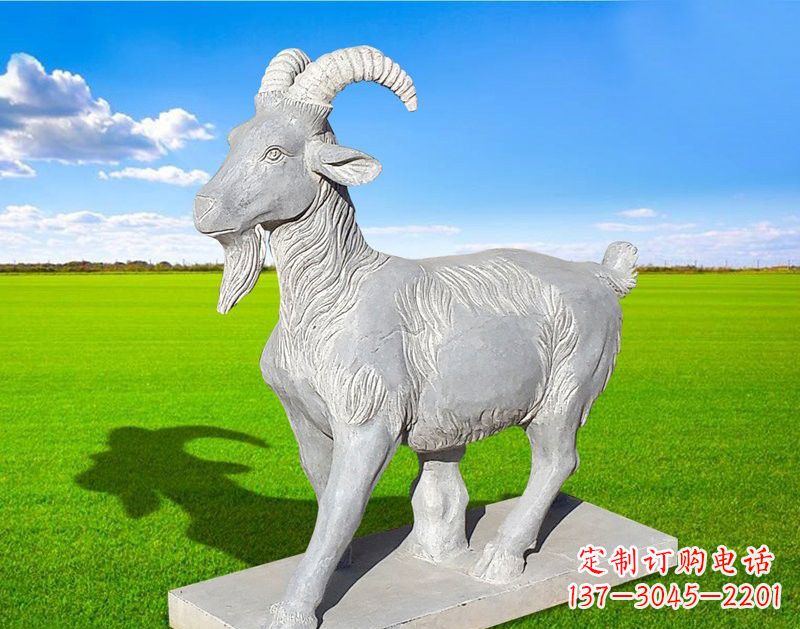 哈尔滨中领雕塑以动物形态展现的艺术石雕