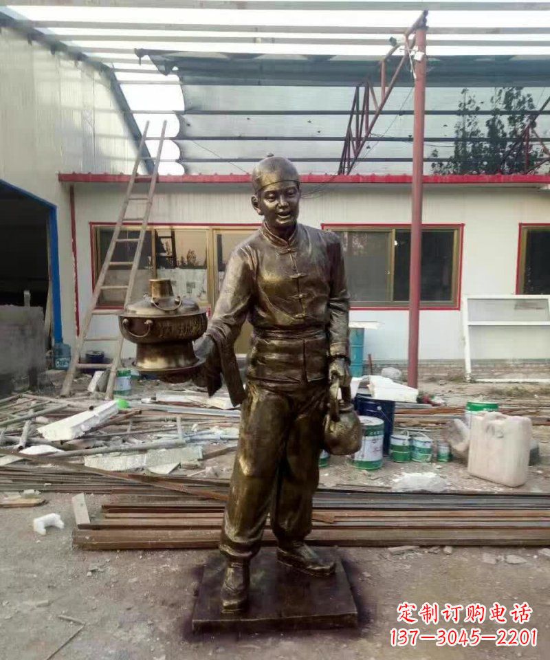 哈尔滨产品名称店小二铜雕