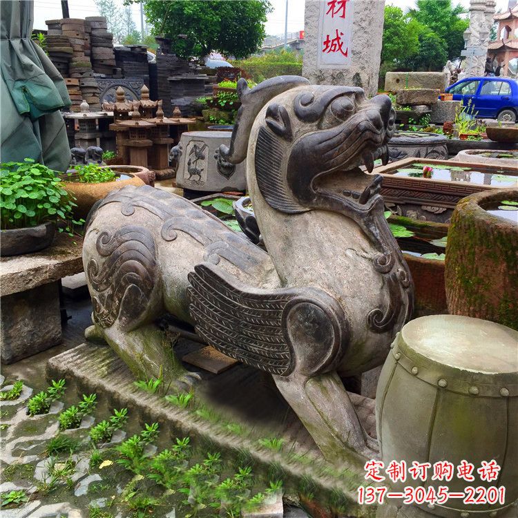 哈尔滨仿古貔貅石雕
