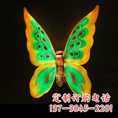哈尔滨闪耀蝴蝶,精致灯光雕塑