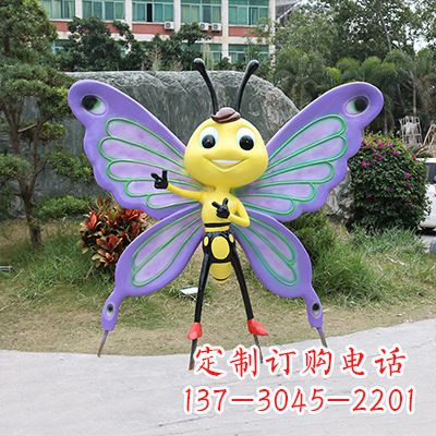 哈尔滨仿真蝴蝶雕塑,精致多彩、灵动优雅