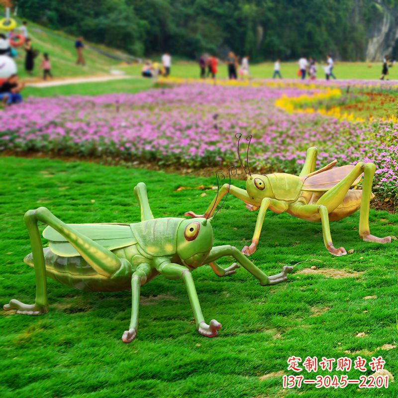 哈尔滨精美蝗虫雕塑摆件