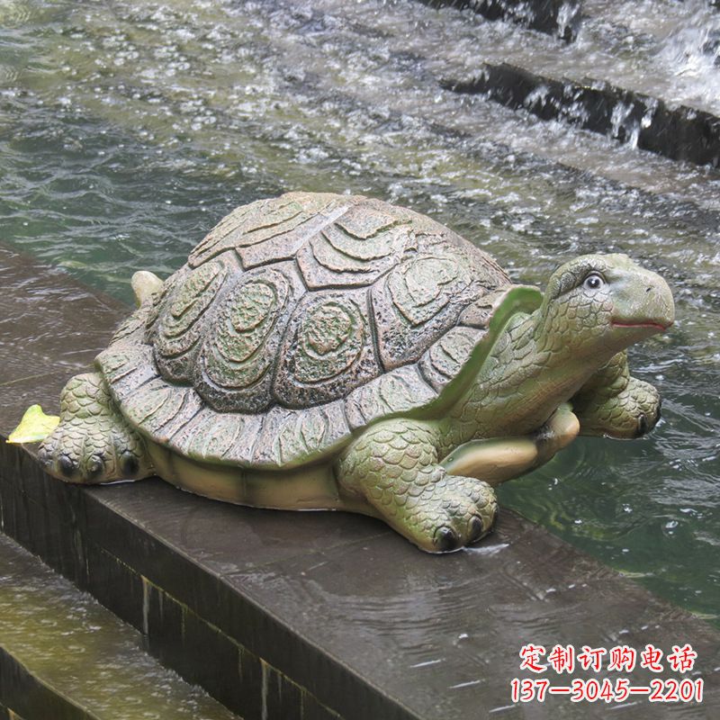 哈尔滨艺术精美 含蓄细腻的乌龟雕塑摆件