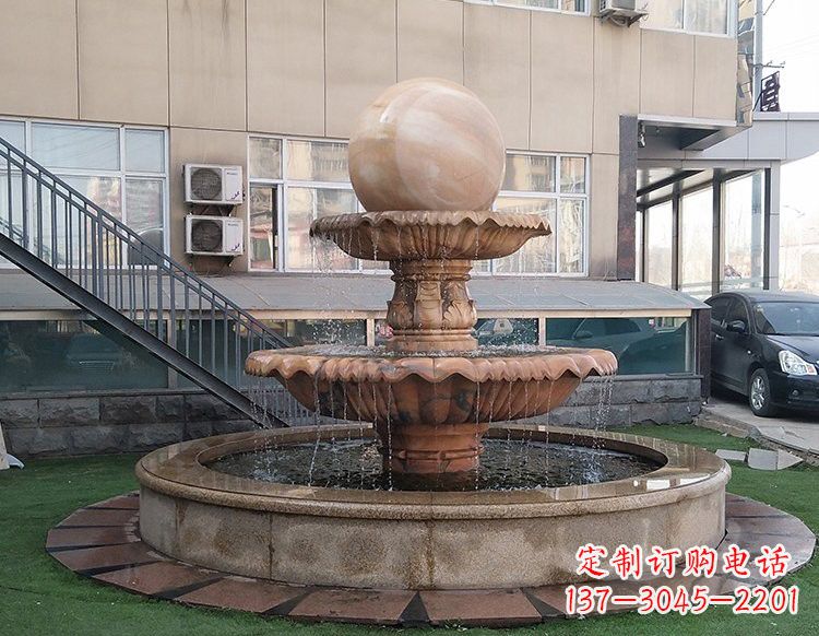 哈尔滨独特的风水球石雕