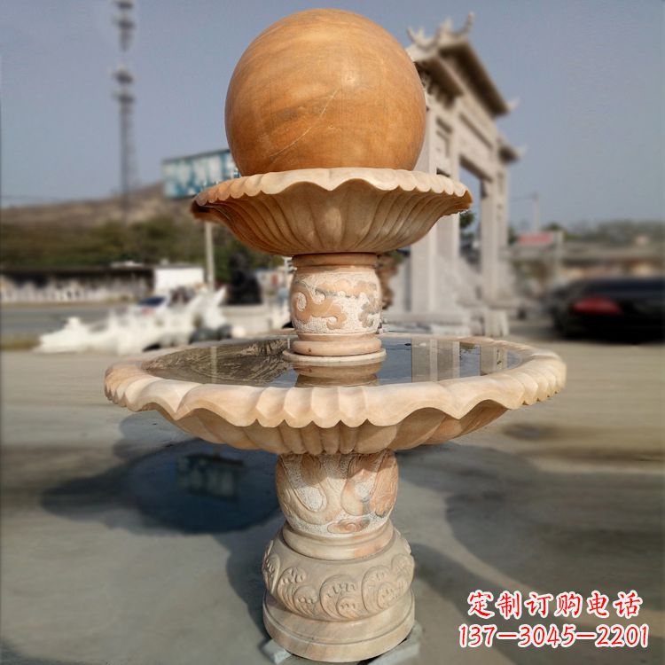 哈尔滨风水球石雕塑