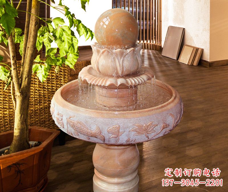 哈尔滨风水球石雕图片