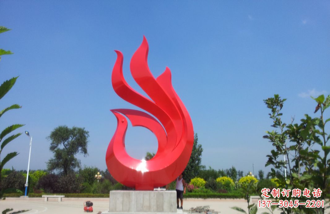 哈尔滨精美绝伦的凤凰不锈钢抽象雕塑