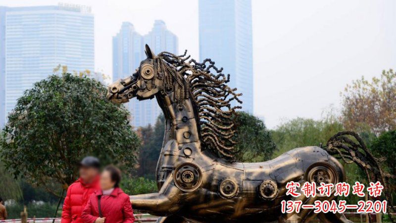 哈尔滨动物铜雕，传承文化，艺术精美