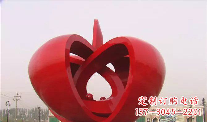 哈尔滨果实不锈钢雕塑