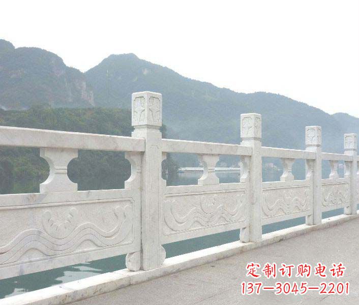 哈尔滨高品质公园大理石栏板景观石雕