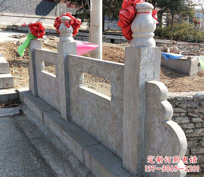 哈尔滨公园定制石栏板雕塑
