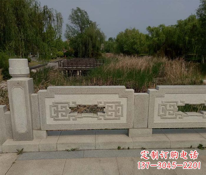 哈尔滨优雅大气的公园栏板雕塑