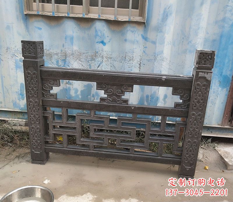 哈尔滨集乐馆大理石栏板雕塑