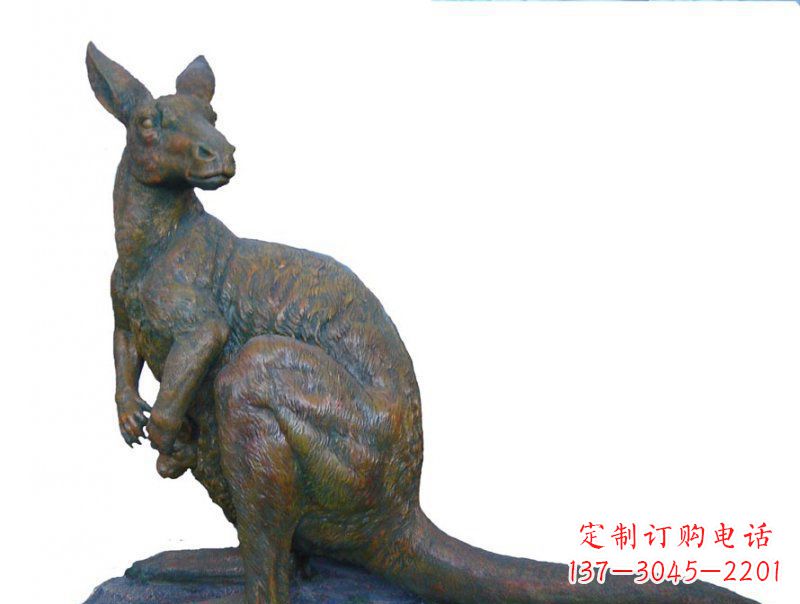 哈尔滨精致工艺铜袋鼠雕塑