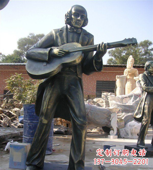 哈尔滨高端精致吉他雕塑