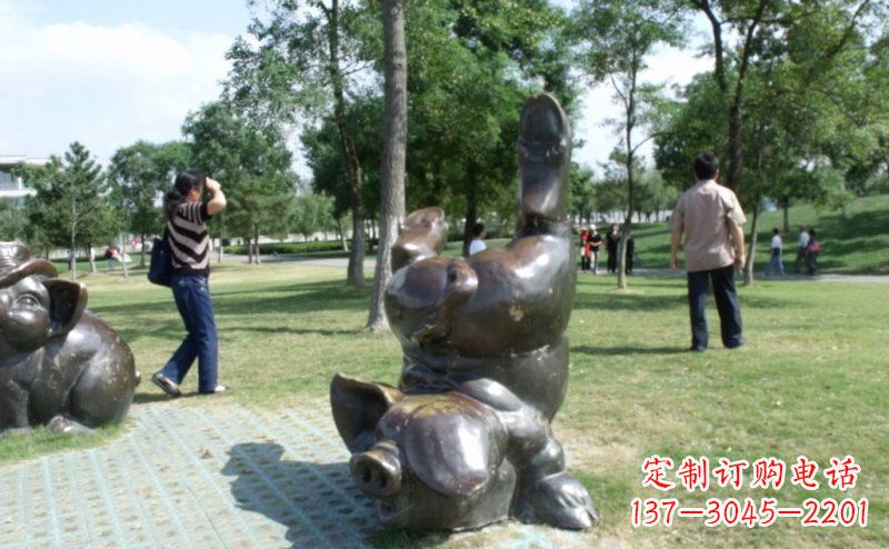 哈尔滨产品名称中领雕塑铜质动物雕塑