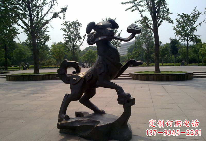 哈尔滨精美动物铜雕