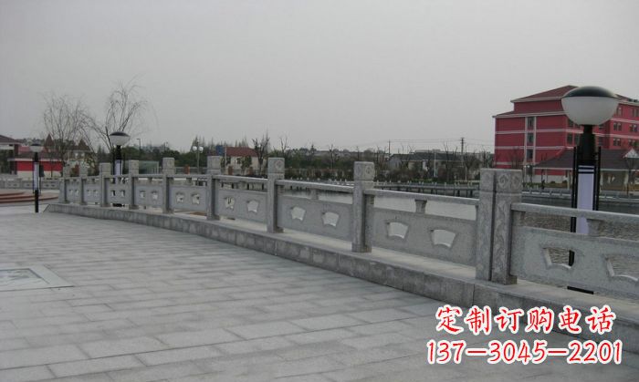 哈尔滨公园仿古石栏板 (2)