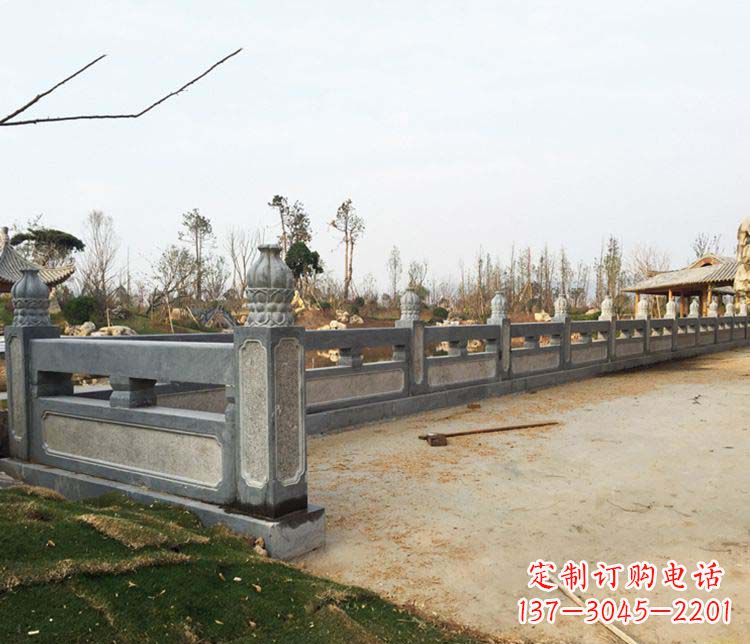 哈尔滨公园仿古石栏板景观石雕