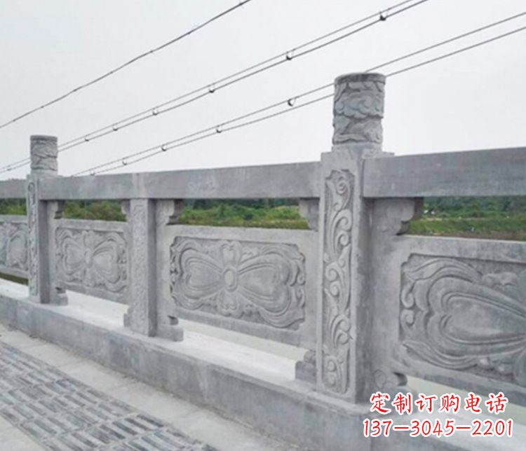 哈尔滨公园仿古石栏板雕塑