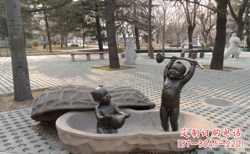 哈尔滨花生娃娃艺术雕塑