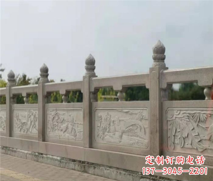 哈尔滨泰山大理石浮雕栏板雕塑