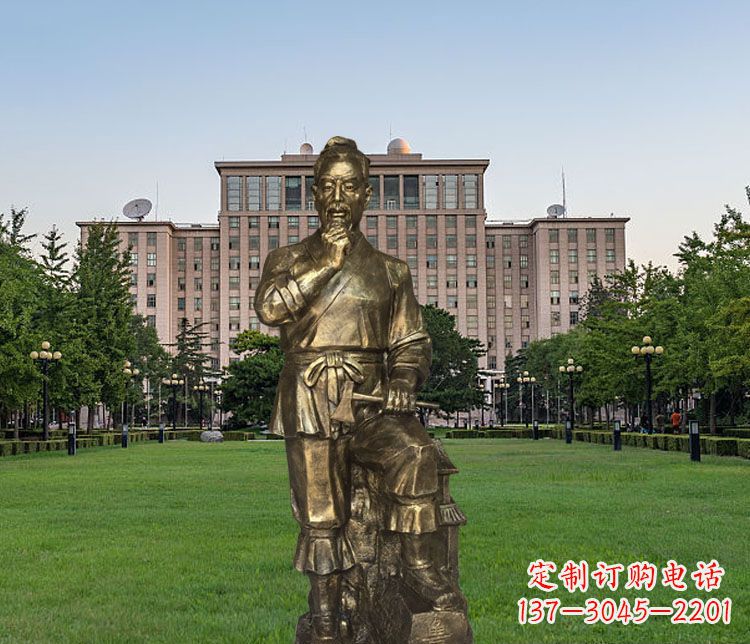 哈尔滨传承古代精湛工艺,精美细腻的鲁班雕塑