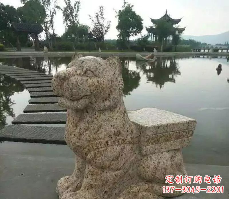哈尔滨中领雕塑—十二生肖石虎雕塑