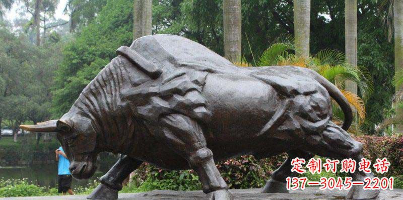 哈尔滨拓荒牛精美铜雕