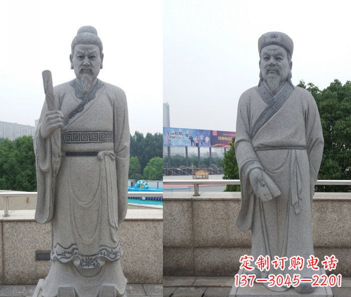 哈尔滨追随韩非、韩愈传统,精品石雕——韩愈雕塑
