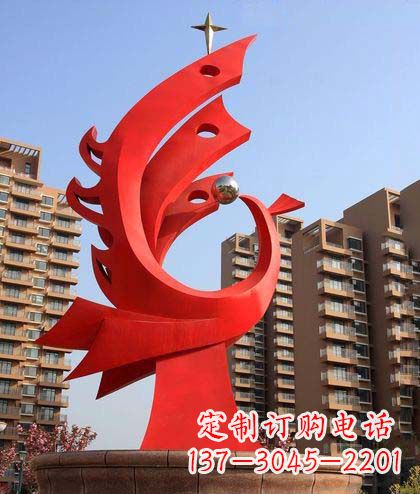 哈尔滨凤凰明珠,以雕塑彰显传承千百年的灿烂文明