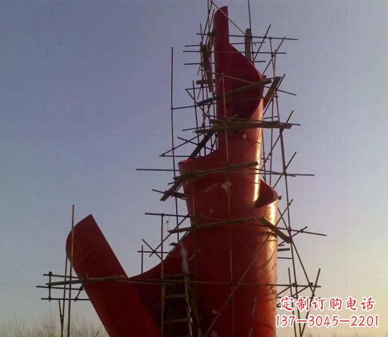 哈尔滨不锈钢火炬景观雕塑