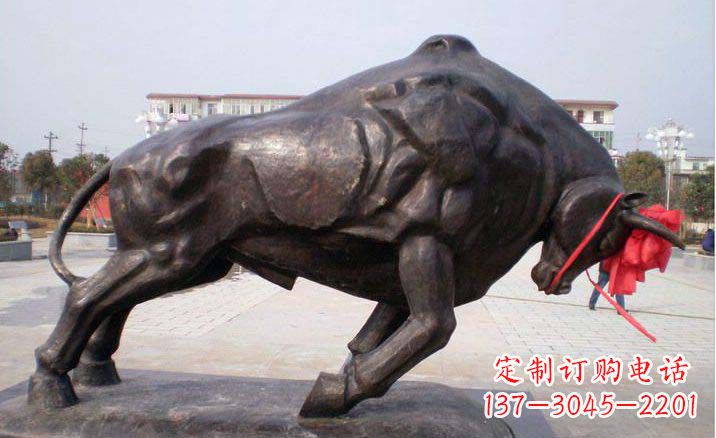 哈尔滨拓荒牛铜雕塑,让您的空间与众不同