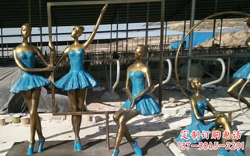 哈尔滨中领雕塑--美女芭蕾雕塑定制