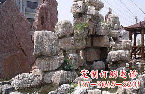 哈尔滨龟纹石假山