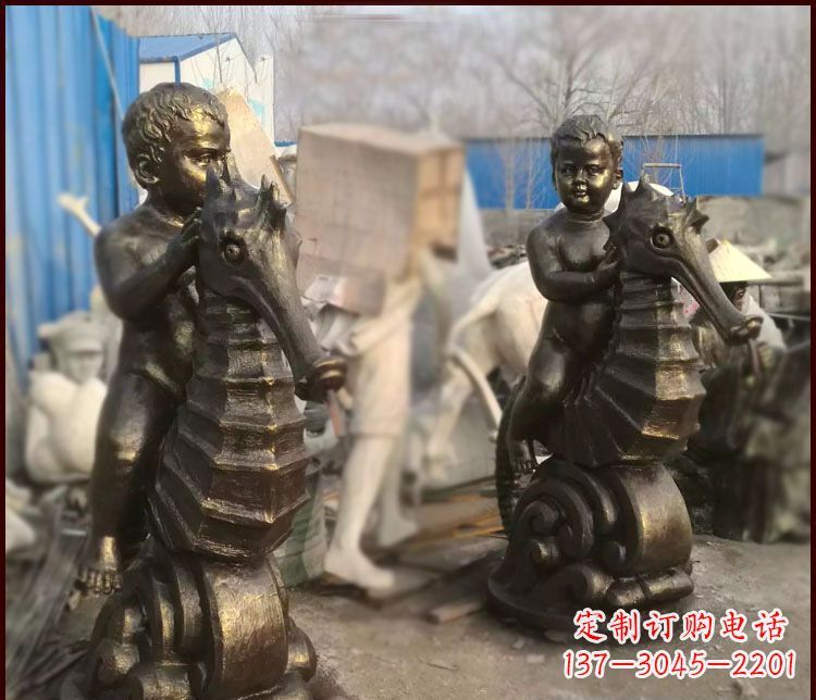 哈尔滨海马公园铜马雕塑-专业定制,艺术精致