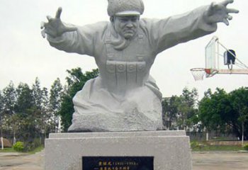 哈尔滨中领雕塑|专业制作黄继光石雕