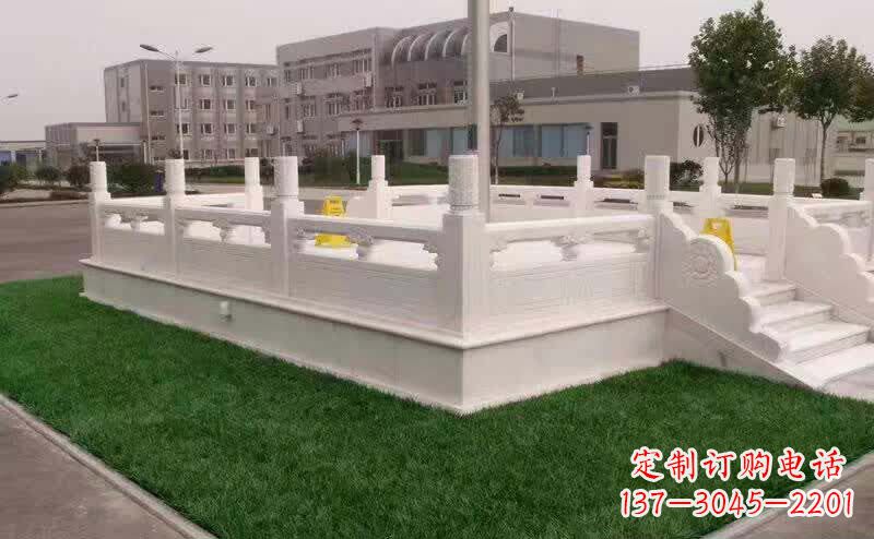 哈尔滨汉白玉升旗台雕塑1