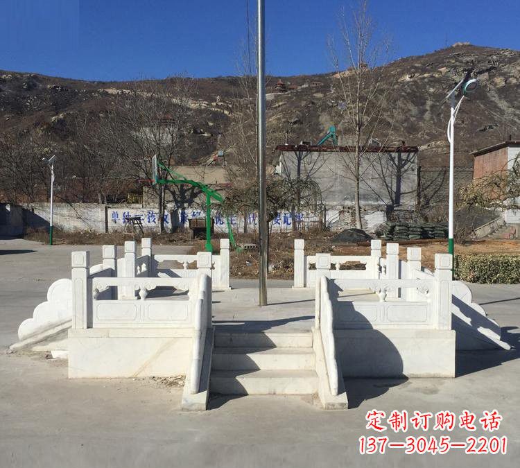 哈尔滨汉白玉升旗台雕塑