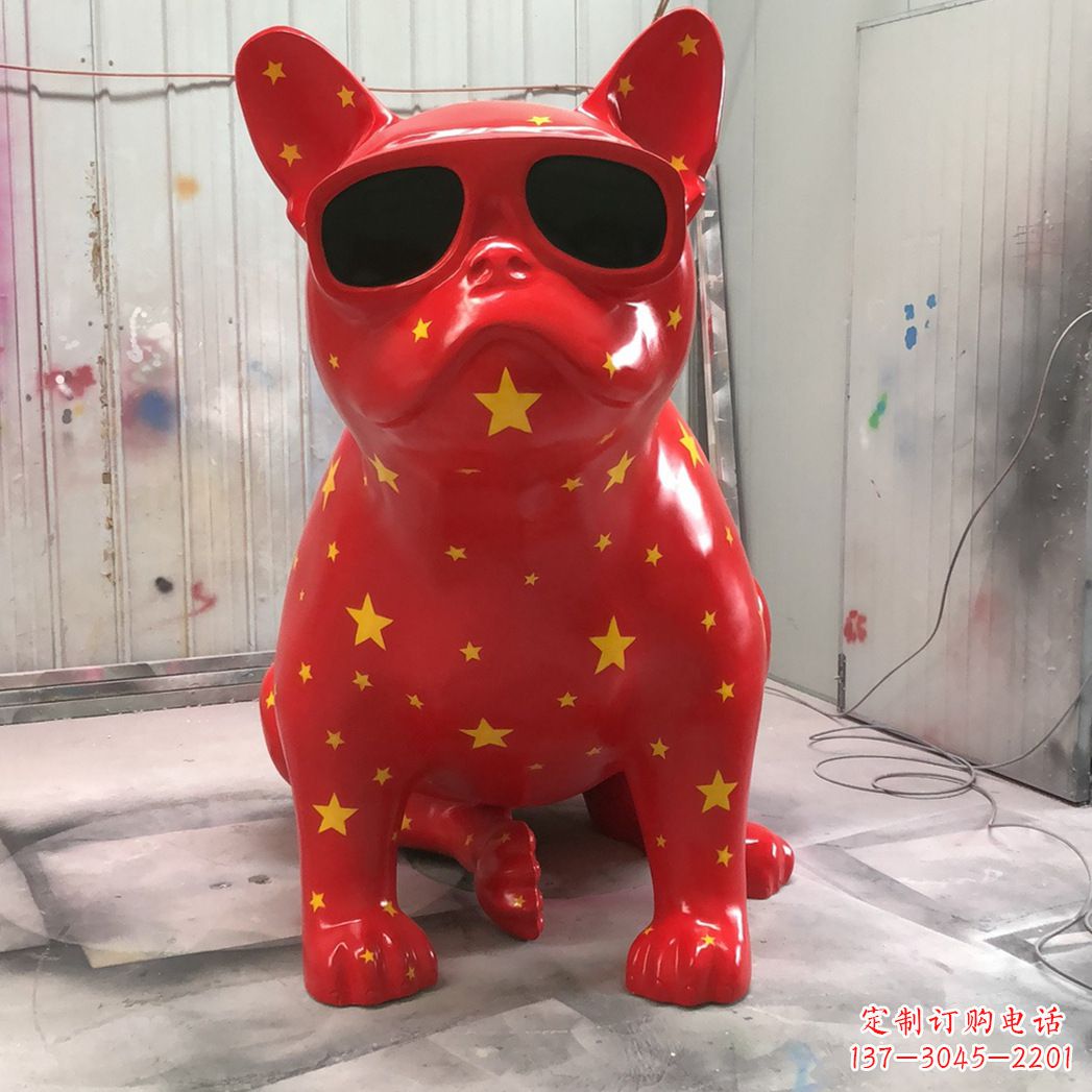哈尔滨玻璃钢材质精致的生肖雕塑