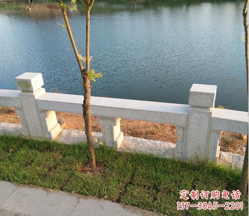 哈尔滨护城河大理石栏杆石雕_1