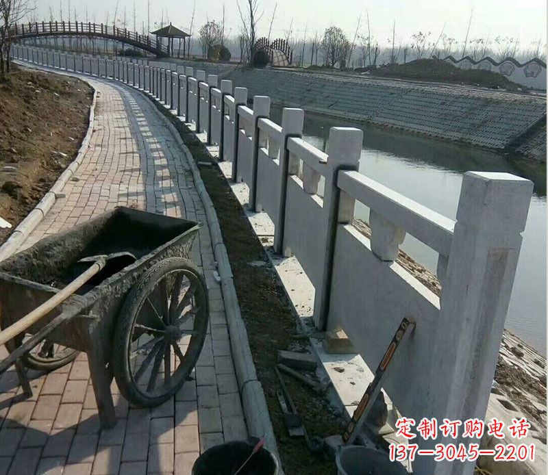 哈尔滨精美大理石栏杆石雕