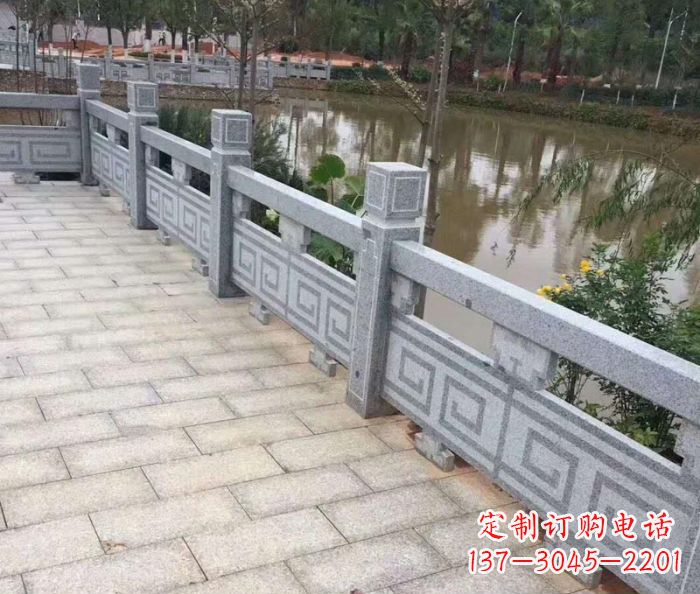 哈尔滨护城河建筑石雕栏板 (4)