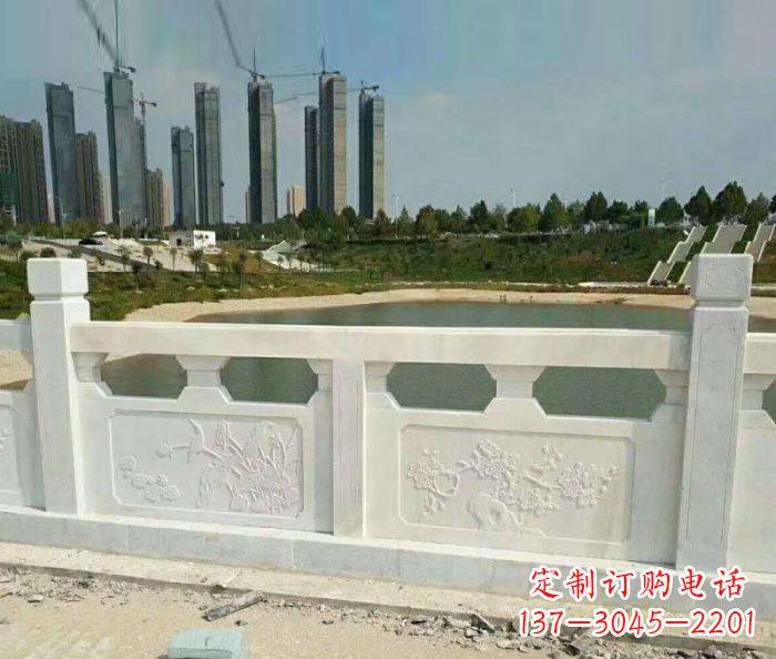 哈尔滨护城河建筑石雕栏板 (2)