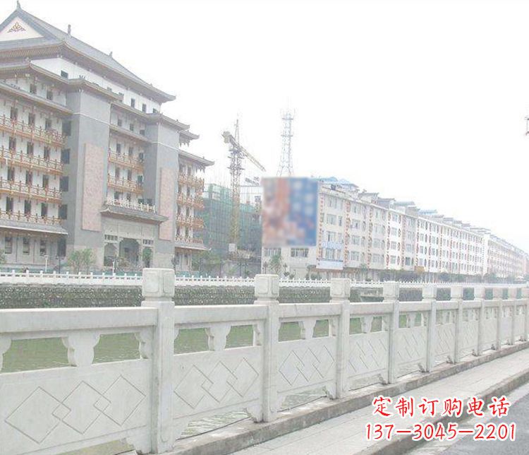 哈尔滨流光溢彩的大理石栏板石雕