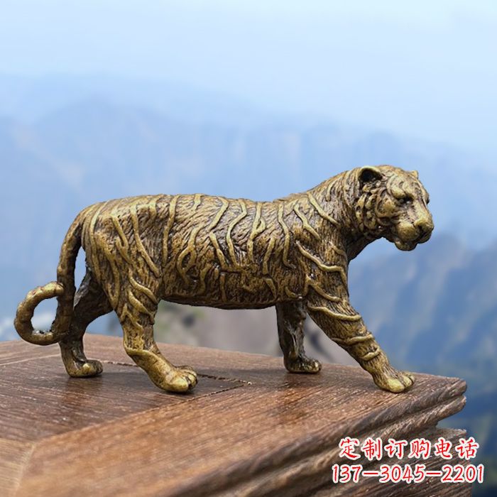 哈尔滨老虎铜雕动物雕塑